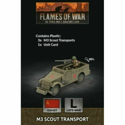 BATTLEFRONT Flames Of War Soviet M3 Scout Transport New