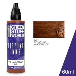 GREEN STUFF WORLD Stuff World Dipping Ink 60 Ml - Amberglow Dip New