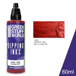 GREEN STUFF WORLD Dipping Ink 60 Ml - Cloak Dip New In Red
