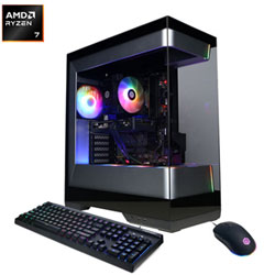CyberPowerPC Gamer Master Gaming PC (AMD Ryzen 7 8700F/16GB RAM/2TB SSD/RTX 5060) - English