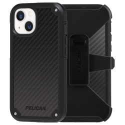 PELICAN 21Ft/6.4M Drop Protection Shield Kevlar Extreme Rugged Protection Case for Iphone 6.1 (2021) In Black