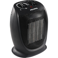 PELONIS Portable Electric Space Heater, 1500W Ceramic Heaters for Home, Office, Personal Use, Quiet Cooling & Heating Mode Room Heater for All