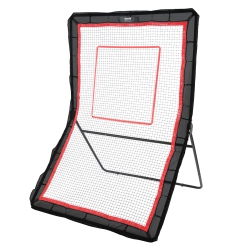 VEVOR 5X7 Ft Lacrosse Rebounder for Backyard, Volleyball Bounce Back Net, Adjustable Angle Shooting Practice Training Wall With Target