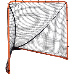 VEVOR 6' X 6' Lacrosse Goal, Lacrosse Net, Folding Portable Backyard Lacrosse Training Equipment, Steel Frame Training Net, Perfect for Youth Adult