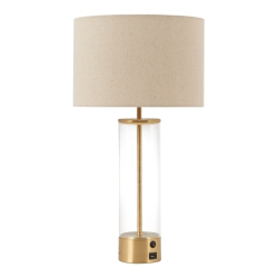 RUG BRANCH Boreal Table Lamp Beige & In Gold