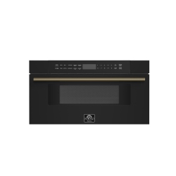 FORNO Capoliveri Espresso 30 Inch 1000 Watts Microwave Drawer 1.2 Cu.ft In Black