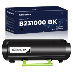 SUPERINK Compatible Lexmark B231000 Toner Cartridge By In Black