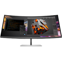 HP Series 7 Pro 738Pu 37.5" 4K Uhd 60Hz 5Ms Gtg Curved Lcd Monitor - (8K167Aa#aba) - In Black