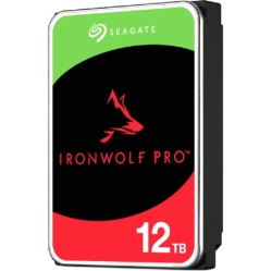 SEAGATE Refurbished (Excellent) - Ironwolf Pro 12Tb 3.5" 7200Rpm SATA 6GB/s Desktop Internal Hard Drive - (St12000Nt001)