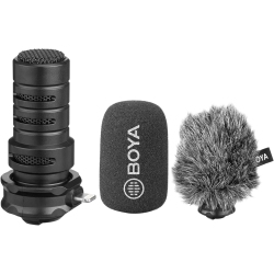 BOYA By-Dm200 Digital Stereo Cardioid Condenser Microphone Certified Superb Sound for Ios