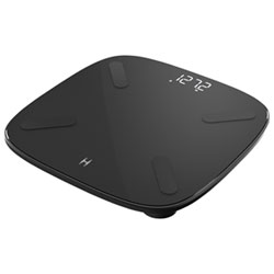 Homedics Glo Bluetooth Smart Scale & Body Analyzer - Black