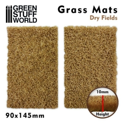 GREEN STUFF WORLD Stuff World Grass Mat Cutouts - Dry Fields New