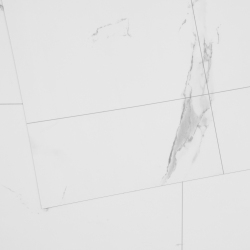 VEVOR 1.5MM Thick Self Adhesive Vinyl Floor Tiles, 390 X 23.6 Inch Peel & Stick Marble Texture Diy Flooring In White