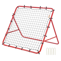 VEVOR Portable Football Training Gifts 39"x39"soccer Rebounder Net Kick-Back