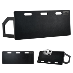 VEVOR Portable Soccer Wall With 2 Angles Rebound, 40" X 16", Black, 23.63 Lb