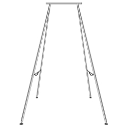 VEVOR 551.15 Lbs Aerial Swing Stand Aerial Yoga Frame Load Bearing Steel Frame