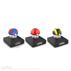 THE WAND COMPANY Mini Poké Ball, Mini Ultra Ball, Mini Great Ball Authentic Replica 3 Pack – Officially Licensed By Pokémon