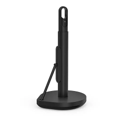 SIMPLEHUMAN Standing Paper Towel Holder With Spray Pump Stainless Steel In Black