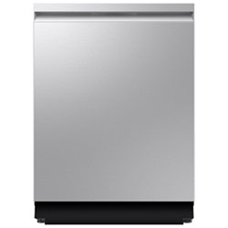 Samsung 24" 38dB Built-In Dishwasher with AI Wash & Third Rack (DW90F89T0USRAA) - Stainless Steel