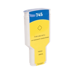 SUPERINK Compatible HP 745 300Ml Ink Cartridge By In Yellow
