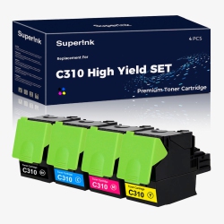 SUPERINK Compatible Xerox C310 / C315 High Yield Toner Combo Bk/c/m/y By