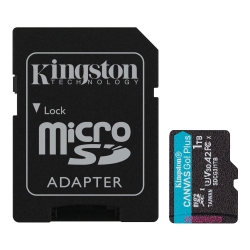 KINGSTON TECHNOLOGY - Canvas Go Plus Microsd Memory Card, 170R A2 U3 V30, 1Tb Capacity