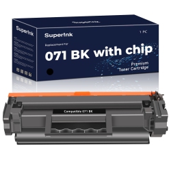 SUPERINK Compatible Canon 071 With Chip 2500 Pages Toner By In Black