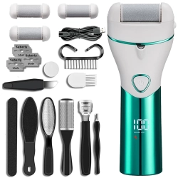 MYACUC Foot Wrinkle Remover, Rechargeable Foot Sander, Electric Foot File Foot Pedicure Tool, Electronic Foot Wrinkle Removal Shaver