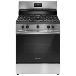 Boîte Ouverte - Cuisinière Autonome À Gaz 5,1 Pi³ 30 Po De Frigidaire (Fcrg3052Bs) - Acier Inoxydable - Parfait État