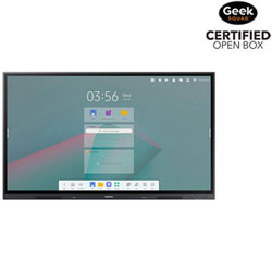Open Box - Samsung WAC 86" 4K UHD Android 11 Interactive Display (WAC86) - Black