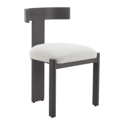 RUG BRANCH Tiana Dining Chair & Beige In Black