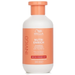 WELLA Invigo Nutri Enrich Shampoo With Goji Berry Dry Or Stressed Hair 300Ml