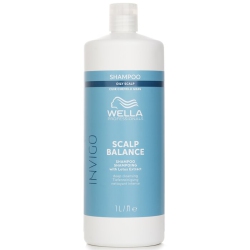 WELLA Invigo Scalp Balance Shampoo With Lotus Extract Oily Scalp 1000Ml