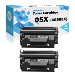 ULTMAX Ultra Toner® Compatible Replacement for HP 05X Ce505X Toner Cartridg for HP Laserjet P2055D Laserjet P2055Dn Laserjet P2055X (1 Pk) In Black