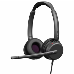 EPOS Impact 460 Wired Stereo Headset, USB-C, Ms Teams Certified, Noise-Canceling Mic, On-Ear In Black