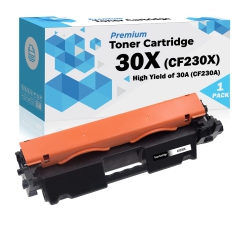 ULTMAX Ultra Toner® Compatible HP 30X Cf230X Toner Cartridge High Yield Of HP30A Cf230A - HP Laserjet M203D M203Dn M203Dw Pro M203Dn M203Dw M227D