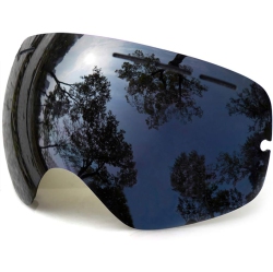 PETGINHOME Ski Goggles, Winter Snow Sports Snowboard Goggles Youth & Men Women Skiing Skating Snowmobile, B06-Black（Vlt14.2%）Lens Only