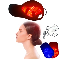 MYACUC Light Therapy Cap for Hair, Light Therapy for Hair Loss, Hair Loss Treatments Hat for Men & Women, 90W Lamp Beads In Red