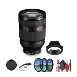 SONY Refurbished (Excellent) - G Master Fe 28-70MM F/2 Gm Lens ( E) + Lens Filter Kit + Cleaning Kit + More