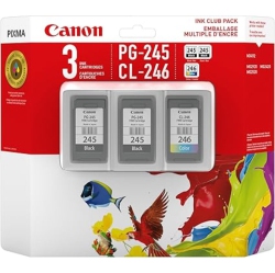 CANON Pg-245 Twin/cl-246 Ink Cartridge, (8279B005)