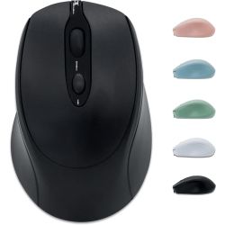 RISOKEYS 1PCs Bluetooth Mouse, Rechargeable Wireless Mouse for Laptop/ipad/macbook Pro/air, Silent Mouse Portable Slim(Black)