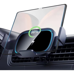 YOULIGHTS Wireless Car Charger for Samsung Galaxy Phon, 15W Fast Charging Car Mount, Car Accessories, Air Vent Charging Car Phone Holder for Galaxy Z