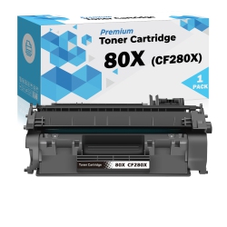 ULTMAX Ultra Toner® Compatible Replacement for HP 80X Cf280X Toner Cartridge HP80X Cf280X High Yield for HP Laserjet Pro 400 M401Dn M401Dne M401Dw
