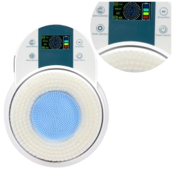 MYACUC Wall-Mounted Electric Back Scrubber, Shower Back Scrubber 360° Automatic Back Scrubber for Shower, 3 Levels Adjustable for Daily Bathing