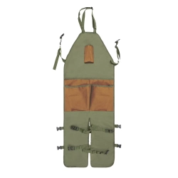 MYACUC for Planting Farmer Adjustable Pockets Strap Garden Apron Dust-Proof Split Leg