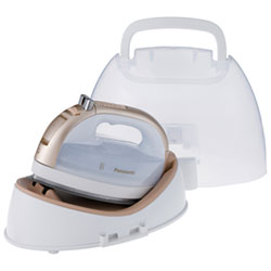 Panasonic Cordless Steam/Dry Iron (NIQL2000N) - Champagne