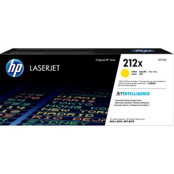 HP 212X High Yield Original Laserjet Toner Cartridge - (W2122X) In Yellow