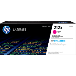 HP 212X High Yield Original Laserjet Toner Cartridge - (W2123X) In Magenta