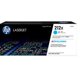 HP 212X High Yield Original Laserjet Toner Cartridge - (W2121X) In Cyan