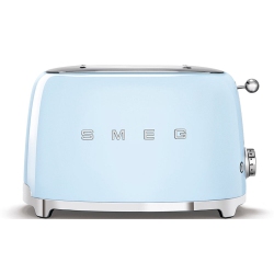 SMEG - Tsf01Pbus 50's Style Retro 2-Slice Toaster - Pastel In Blue